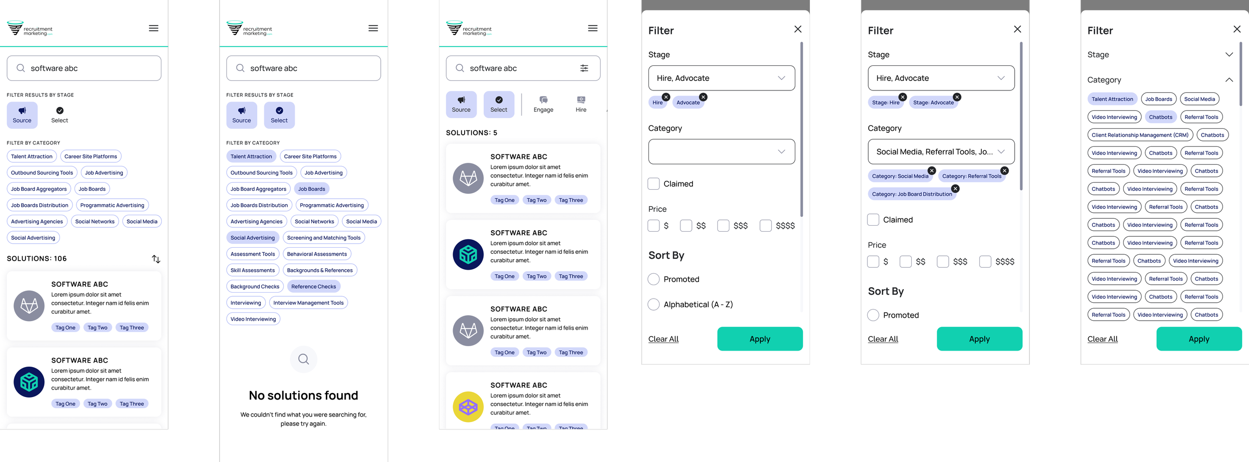 Information architecture exploration
